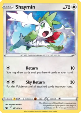 Shaymin (CRE 123) Chilling Reign