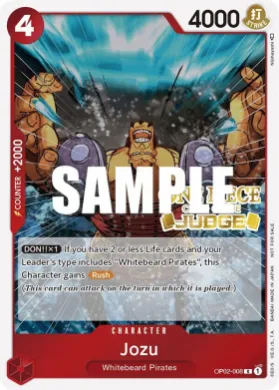 Jozu (JDG OP02-008) Judge Promos