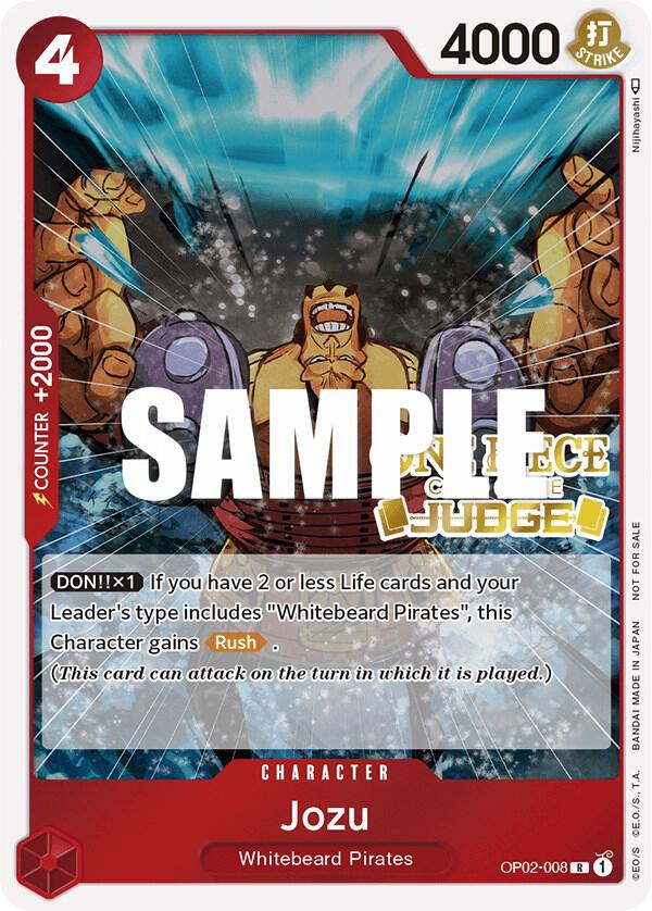 Jozu OP02-008 One Piece card
