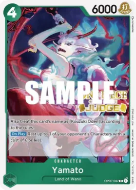 Yamato (JDG OP02-042) Judge Promos