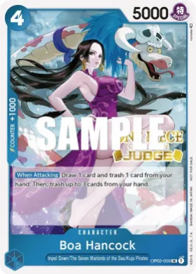 Boa Hancock (JDG OP02-059) Judge Promos
