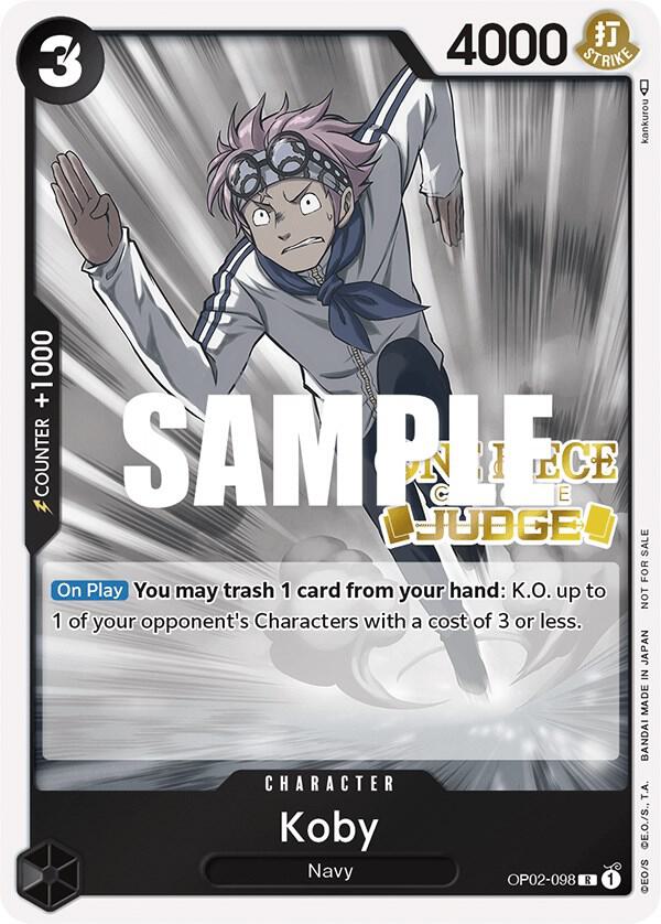 Koby OP02-098 One Piece card