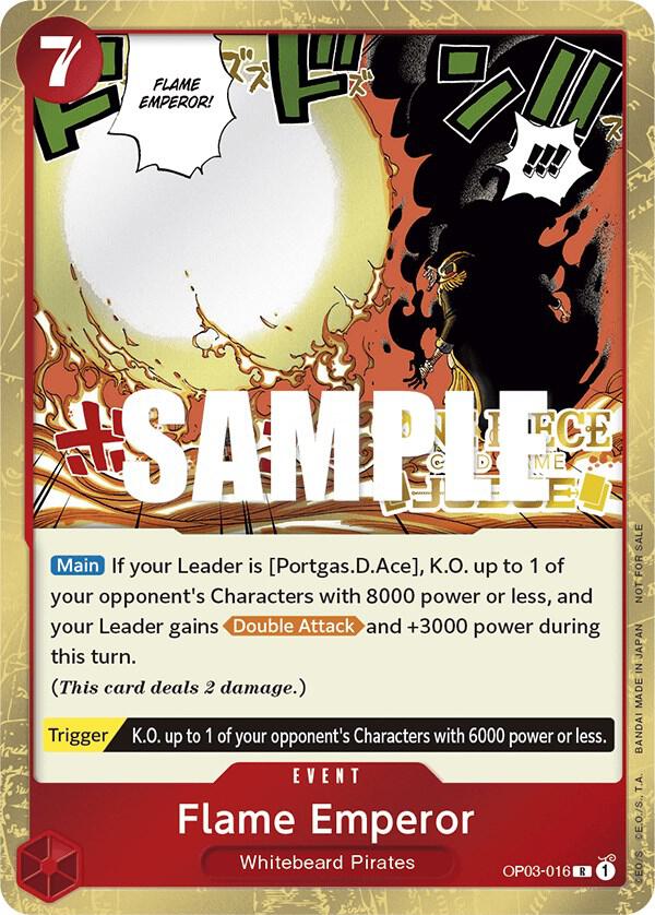 Flame Emperor OP03-016 One Piece card