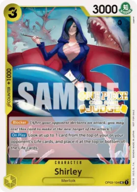 Shirley (JDG OP03-104) Judge Promos