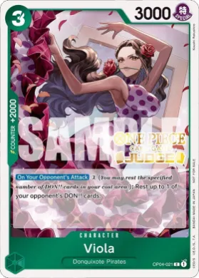 Viola (JDG OP04-021) Judge Promos