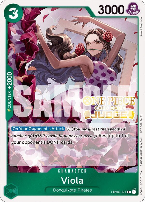 Viola OP04-021 One Piece card