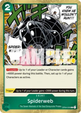 Spiderweb (JDG OP04-035) Judge Promos