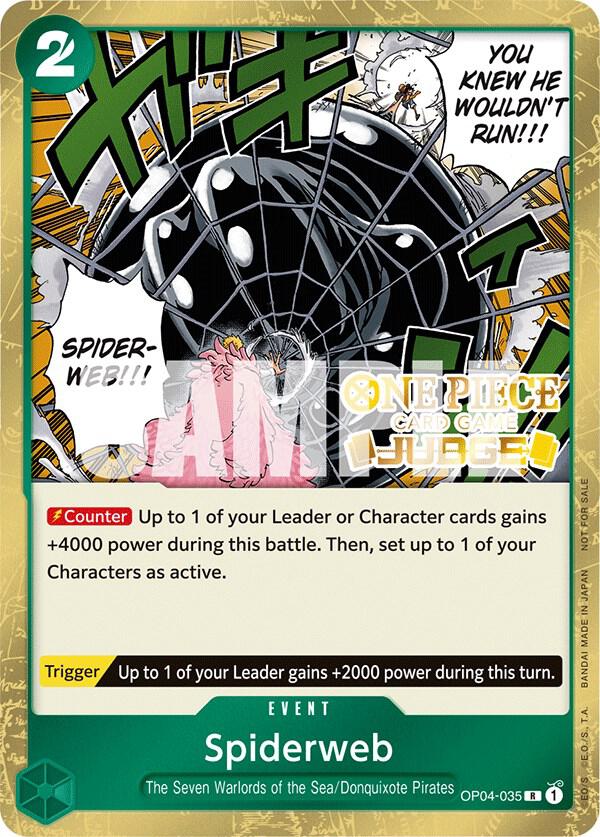 Spiderweb OP04-035 One Piece card