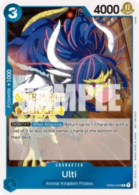 Ulti (JDG OP04-043) Judge Promos