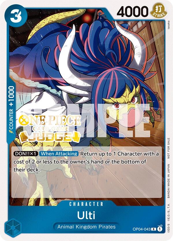 Ulti OP04-043 One Piece card