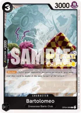 Bartolomeo (JDG OP04-089) Judge Promos