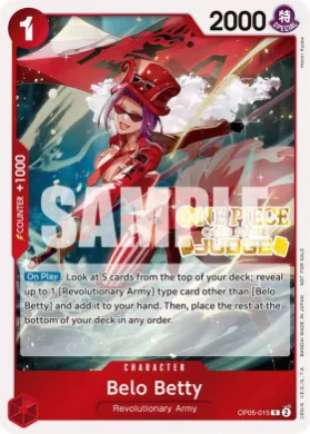 Belo Betty (JDG OP05-015) Judge Promos