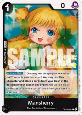 Mansherry (JDG OP05-088) Judge Promos