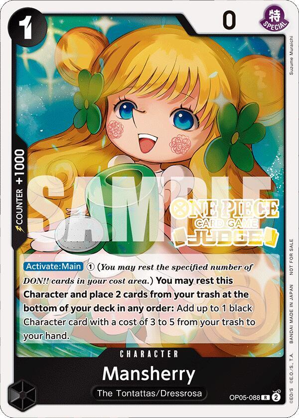 Mansherry OP05-088 One Piece card
