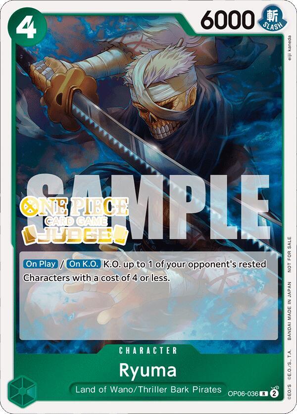 Ryuma OP06-036 One Piece card