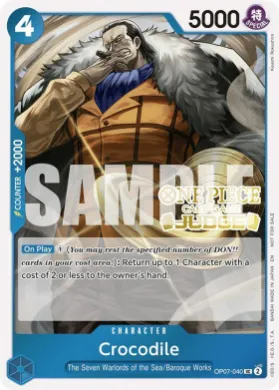 Crocodile (JDG OP07-040) Judge Promos