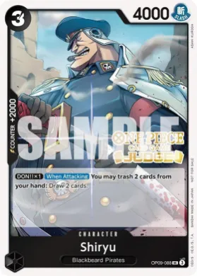 Shiryu (JDG OP09-088) Judge Promos