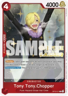 Tony Tony.Chopper (JDG OP10-011) Judge Promos