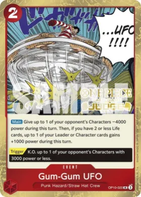 Gum-Gum UFO (JDG OP10-020) Judge Promos