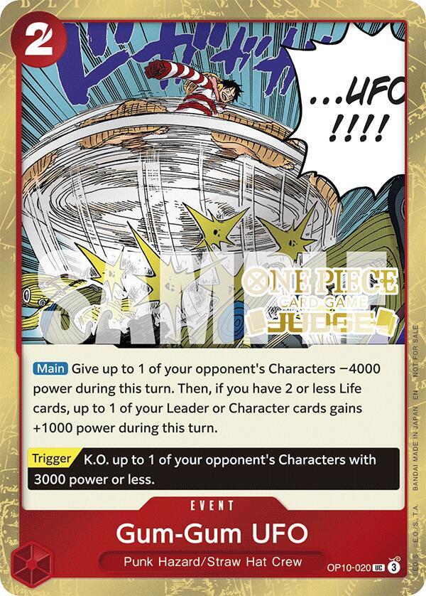 Gum-Gum UFO OP10-020 One Piece card