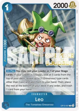 Leo (JDG OP10-057) Judge Promos