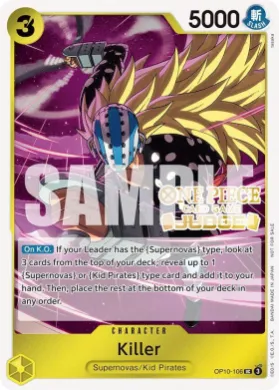 Killer (JDG OP10-106) Judge Promos