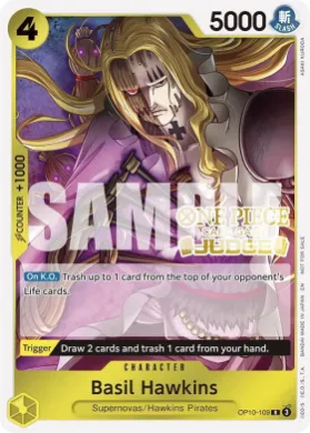 Basil Hawkins (JDG OP10-109) Judge Promos