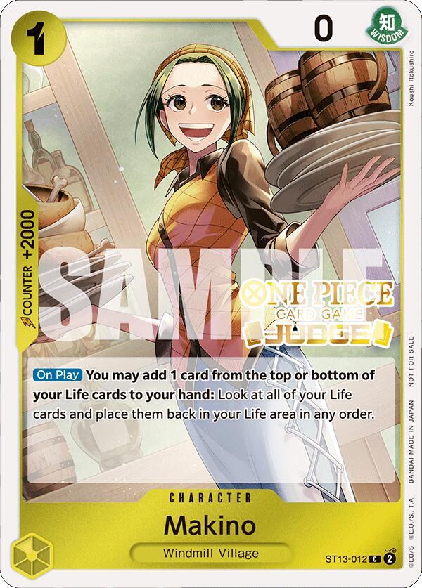 Makino ST13-012 One Piece card