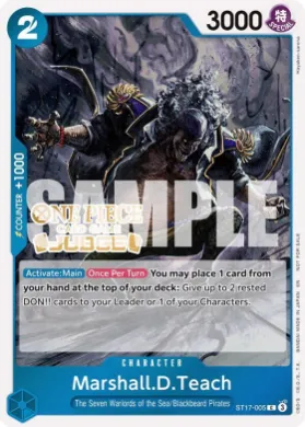 Marshall.D.Teach (JDG ST17-005) Judge Promos