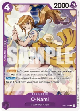 O-Nami (JDG ST18-002) Judge Promos