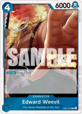 Edward Weevil (JDG EB01-023) Judge Promos