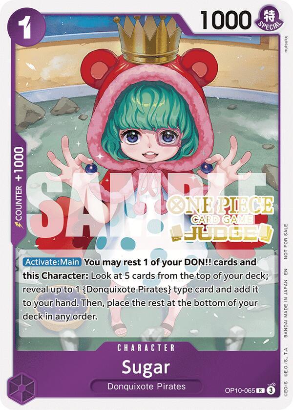 Sugar OP10-065 One Piece card