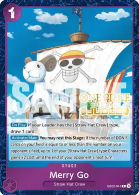 Merry Go (JDG EB02-041) Judge Promos