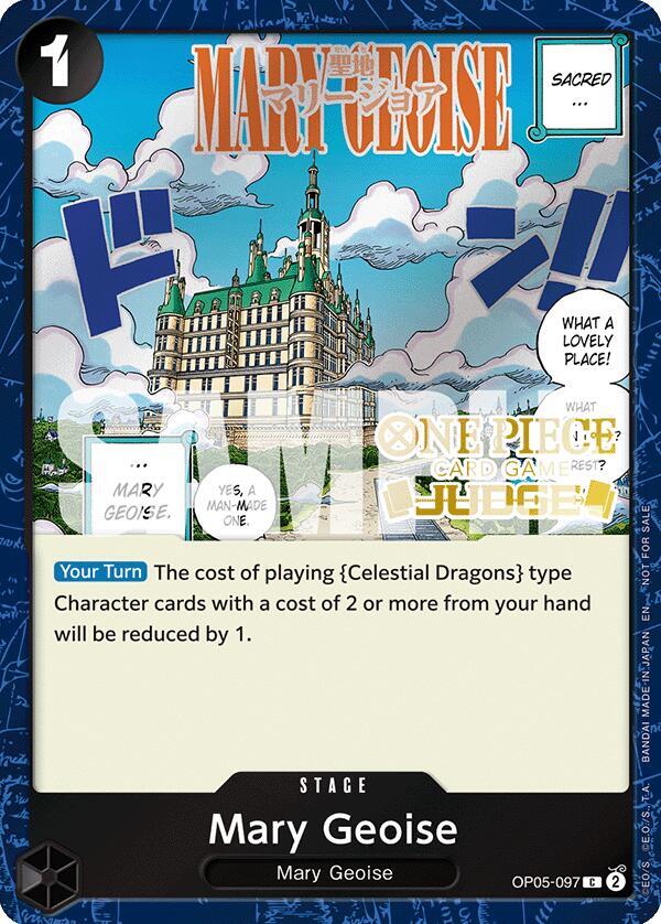 Mary Geoise OP05-097 One Piece card