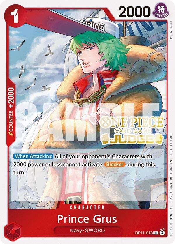Prince Grus OP11-013 One Piece card
