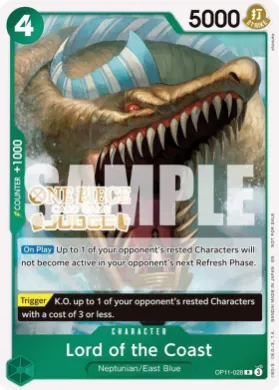 Lord of the Coast (JDG OP11-028) Judge Promos