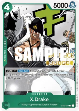 X.Drake (JDG ST02-014) Judge Promos