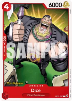 Dice (OP07P OP07-007) Promos: 500 Years into the Future
