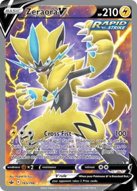 Zeraora V (CRE 165) Chilling Reign