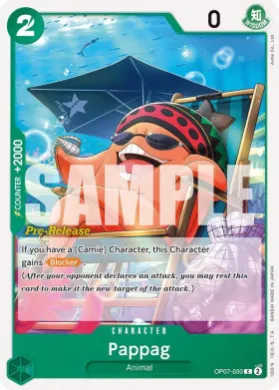 Pappag (OP07P OP07-030) Promos: 500 Years into the Future