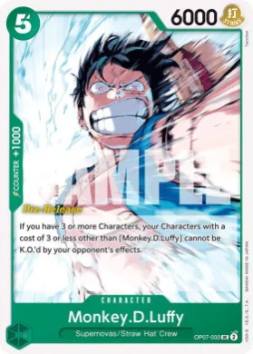 Monkey.D.Luffy (OP07P OP07-033) Promos: 500 Years into the Future