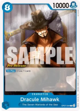 Dracule Mihawk (OP07P OP07-044) Promos: 500 Years into the Future
