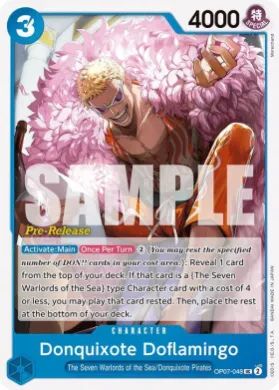 Donquixote Doflamingo (OP07P OP07-048) Promos: 500 Years into the Future