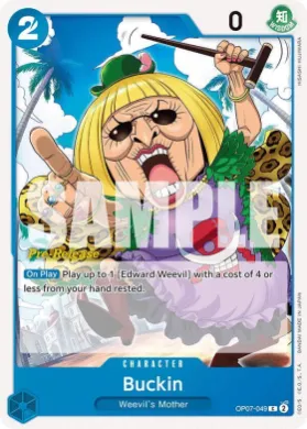 Buckin (OP07P OP07-049) Promos: 500 Years into the Future