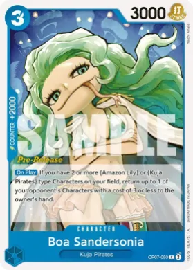 Boa Sandersonia (OP07P OP07-050) Promos: 500 Years into the Future