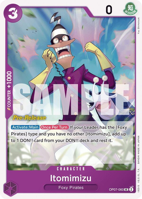 Itomimizu OP07-060 One Piece card