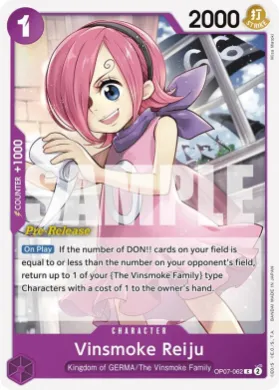 Vinsmoke Reiju (OP07P OP07-062) Promos: 500 Years into the Future