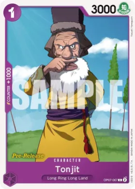 Tonjit (OP07P OP07-067) Promos: 500 Years into the Future