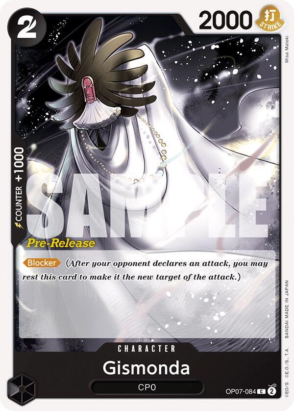 Gismonda OP07-084 One Piece card