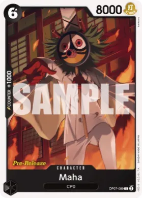 Maha (OP07P OP07-089) Promos: 500 Years into the Future